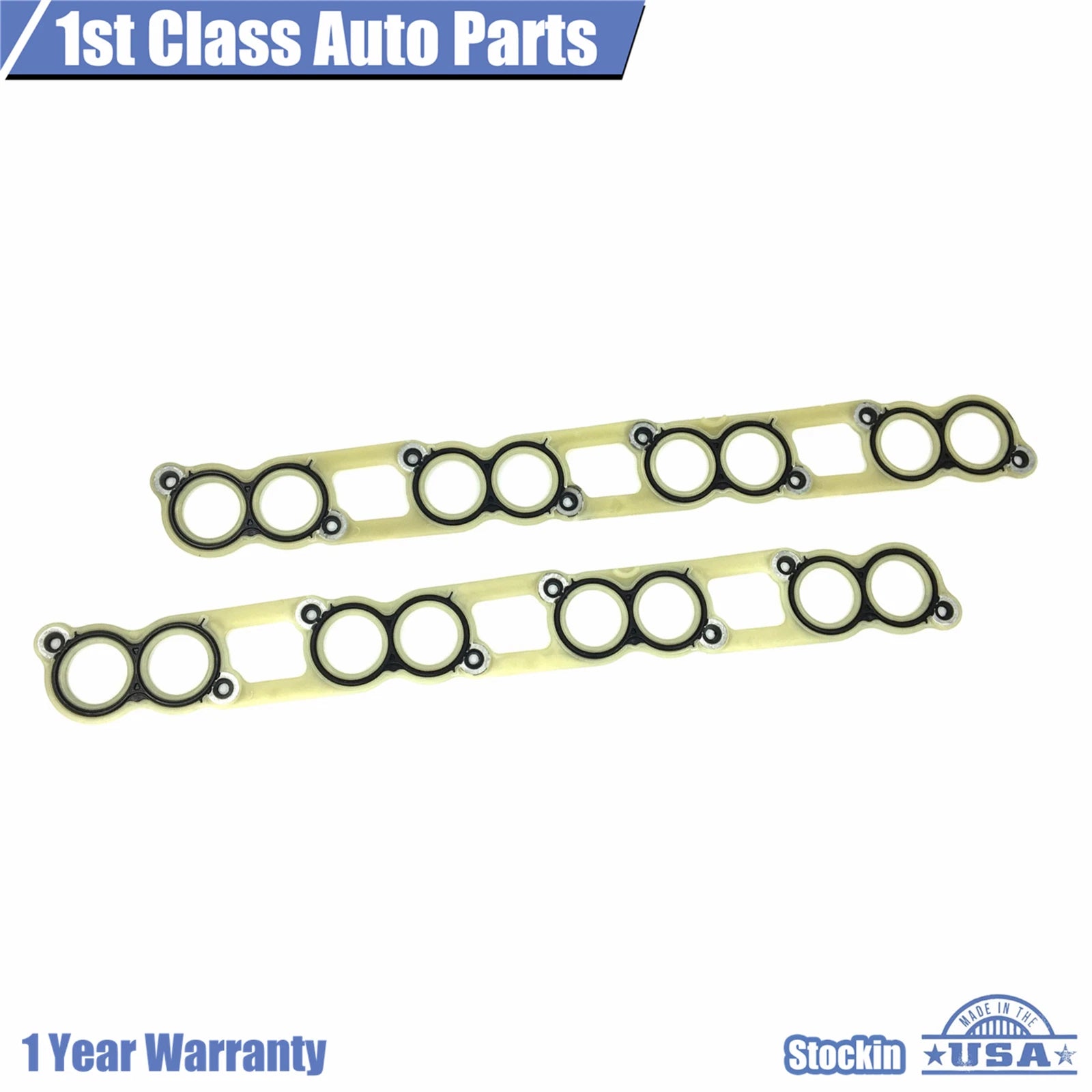 2X Engine Intake Manifold Gasket Set for Ford E-350 F-250 (1999–2007)