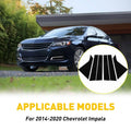 Set of 6 Door Pillar Window Trim Posts for Chevrolet Impala (2014–2020)