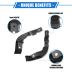 Pair Front Bumper Brackets for Hyundai Elantra (2008–2010)