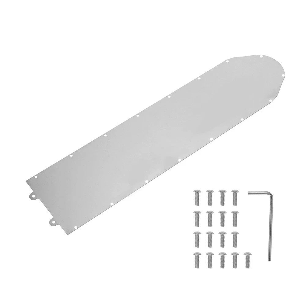 Stainless Steel Chassis Guard for Xiaomi M365 Scooter (Black, White, Gray)