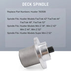 Set of 3 Spindle Assemblies for Hustler FasTrak Zero Turn (-)