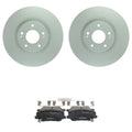 Bosch Quietcast Ceramic Disc Brake Pad Kit & 320mm Rotors for Kia Optima