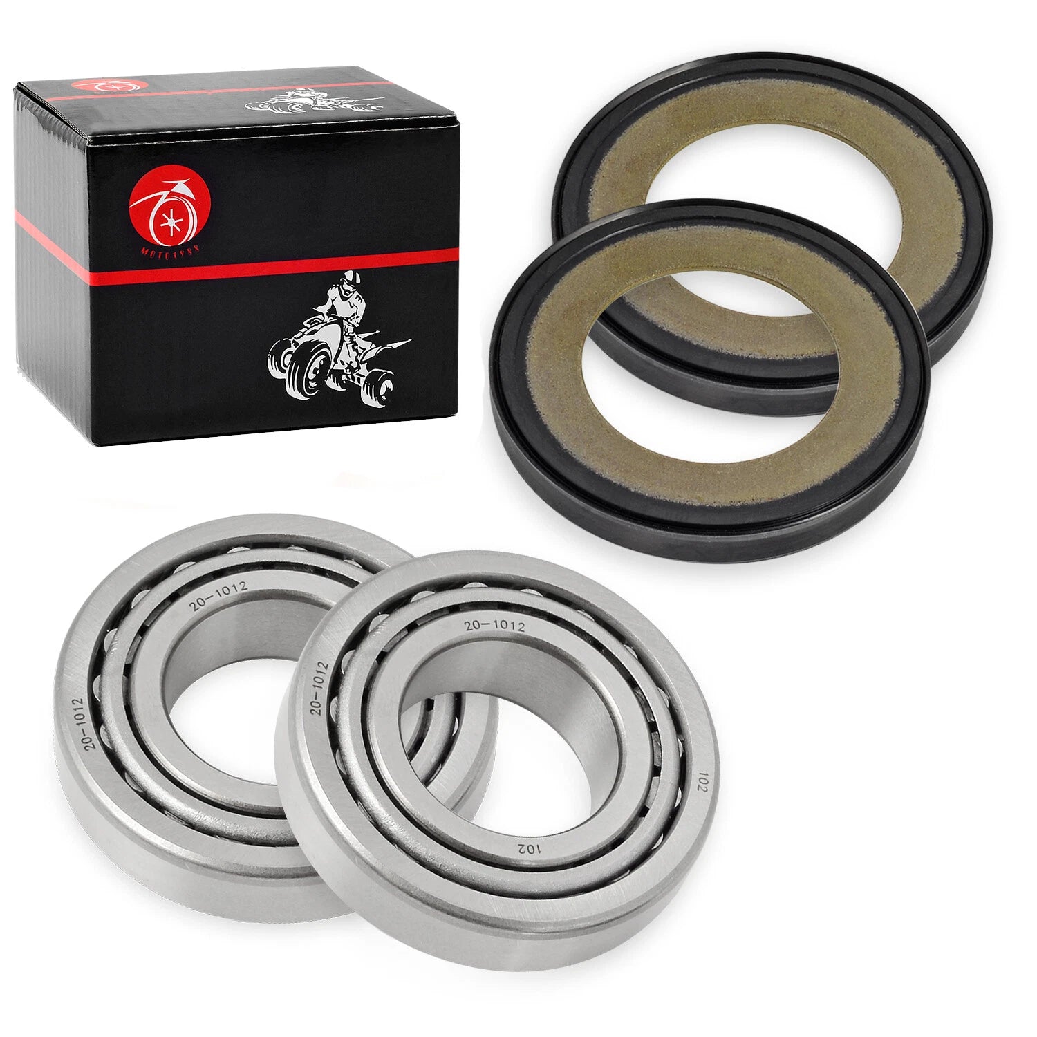 Neck Stem Post Bearing & Race Kit for Electra Glide (1984-2013)