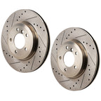 Front Brake Disc Rotors for BMW Z4 E86, 330Ci, 330xi, 330i (2003–2008)