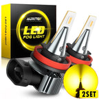 Set of 4 H8 H11 LED Fog Light Bulbs for AUXITO (Error Free)