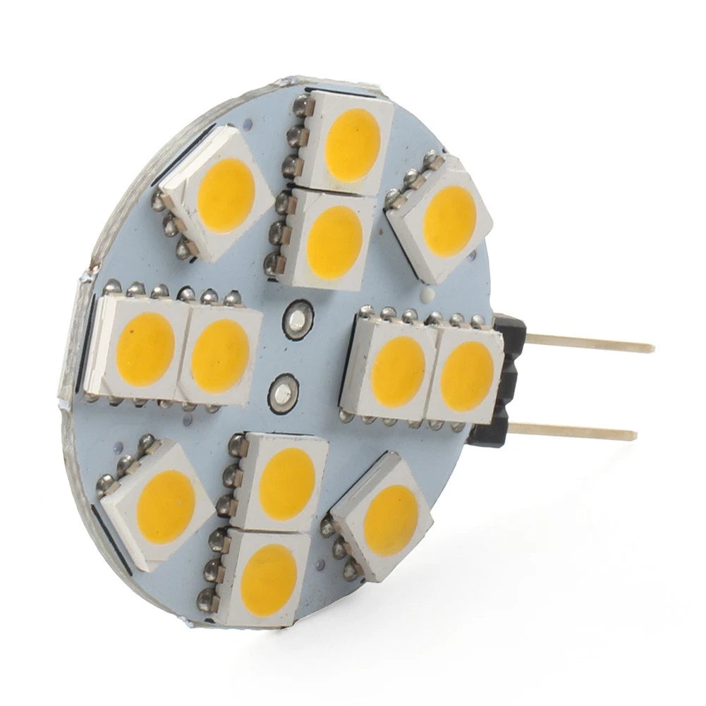 G4 Socket Light Bulb 5050 12 SMD for Car RV Landscape Trailer