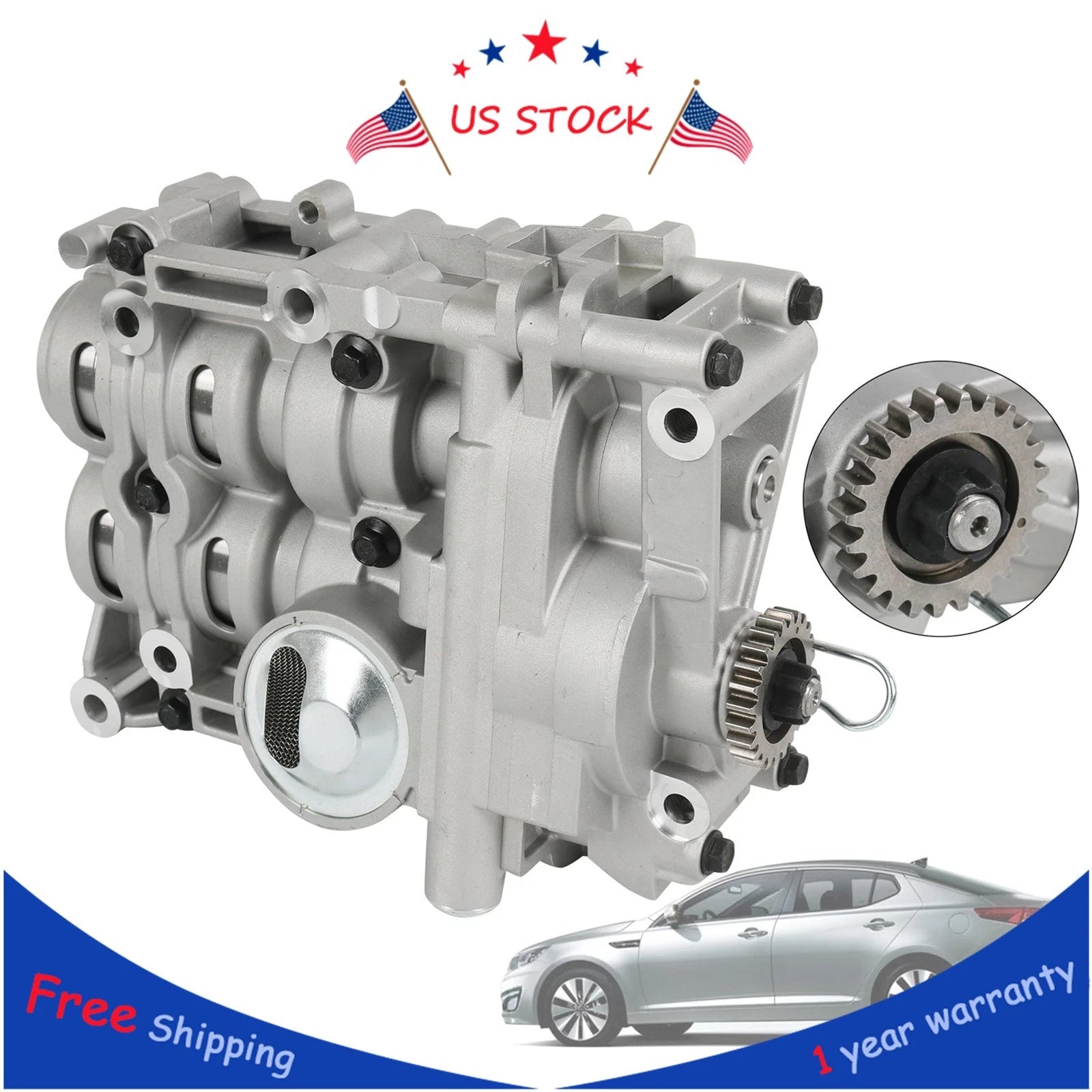 Shaft Balance Oil Pump for Kia Optima Sorento 2.4L (2012–2015)