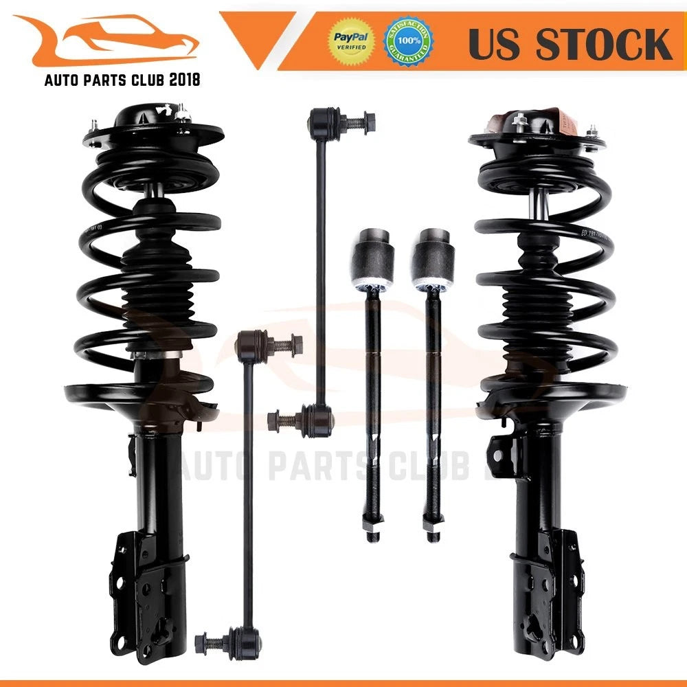 Front Struts & Sway Bar for Chevrolet Malibu (2004–2012) & Saturn Aura (2007–2010)