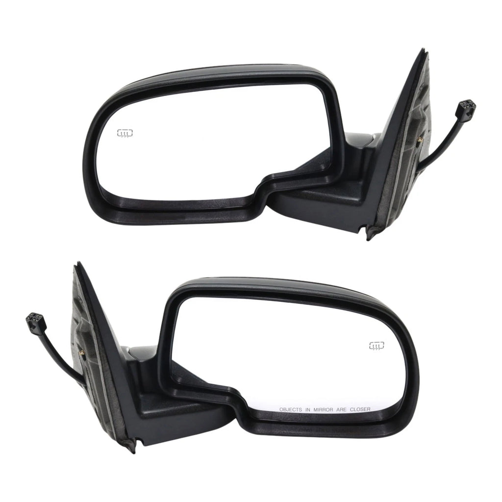 Power Heated Side View Mirrors Pair for Chevy GMC (2000–2002)