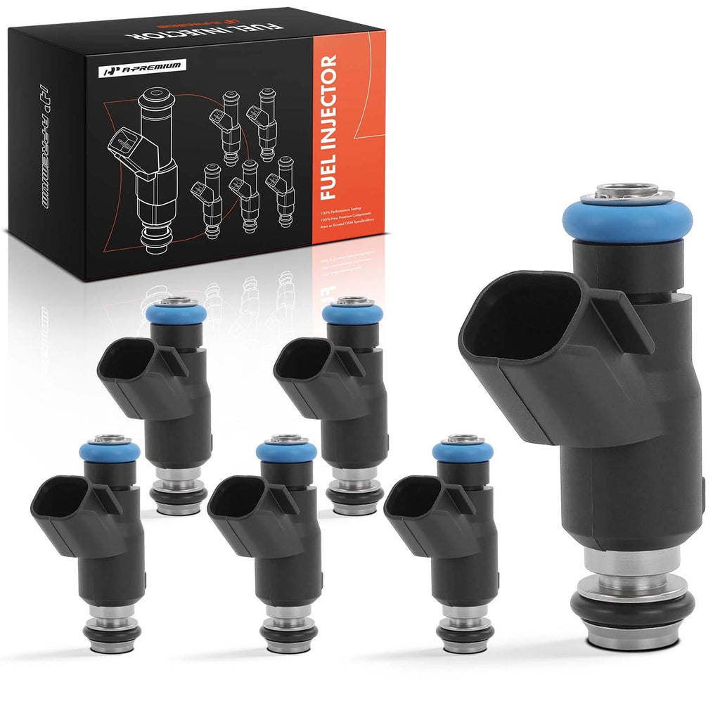 6x Fuel Injectors for Hyundai Sonata (2006–2010) Santa Fe (2007–2009)