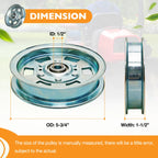 Idler Pulley for MZ ZT Outlaw Series (2000-2000)