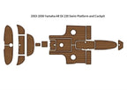 Traction Mats for Yamaha Jet Boat SX230 AR230 (2003–2006) Brown/Black