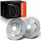 Drilled Brake Rotors for Ford Explorer, Flex, Lincoln MKS (2009–2019)