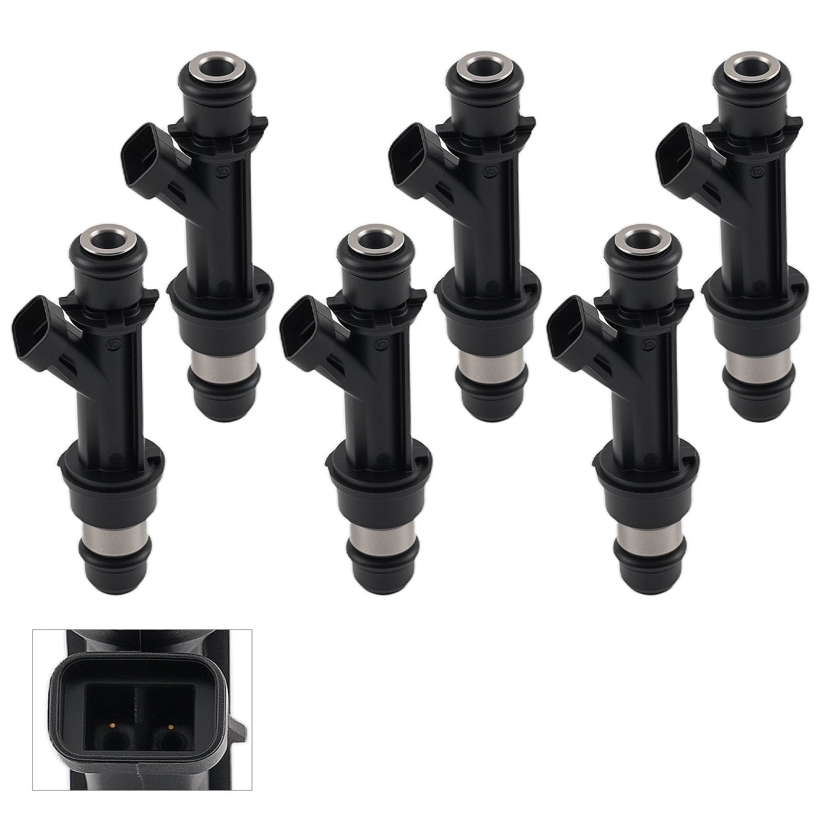6PCS Fuel Injector Set for Isuzu Axiom Trooper 3.5L (2002–2003) FJ580