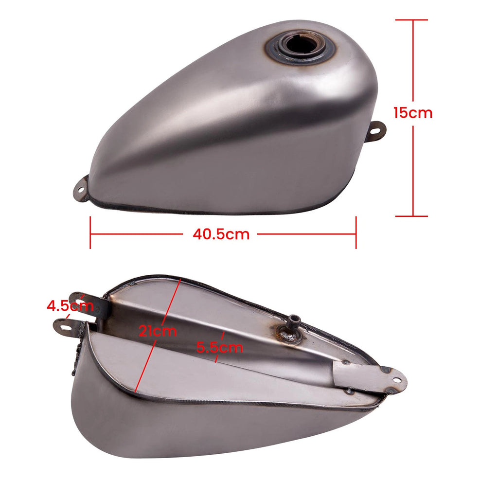 1.5 Gallon Gas Fuel Tank for Harley Sportster Ironhead Bobber (1955–1978)