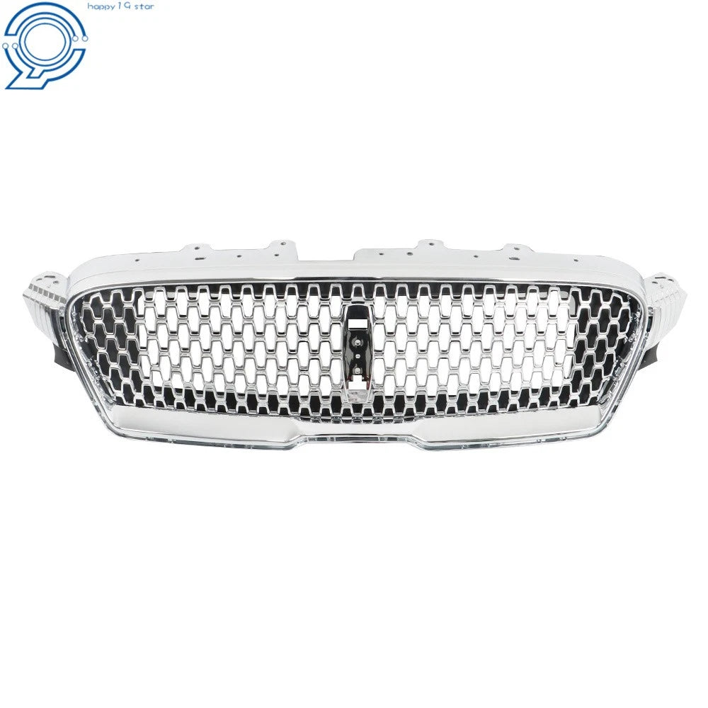 Front Bumper Upper Grille for Lincoln MKZ (2017–2019) Nickelplated