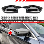 Pair Wing Mirror Caps Covers for BMW 3 Series (2019–2025)