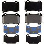 Brake Pad Set for Jeep Grand Cherokee (2006–2019) Rear 4WD