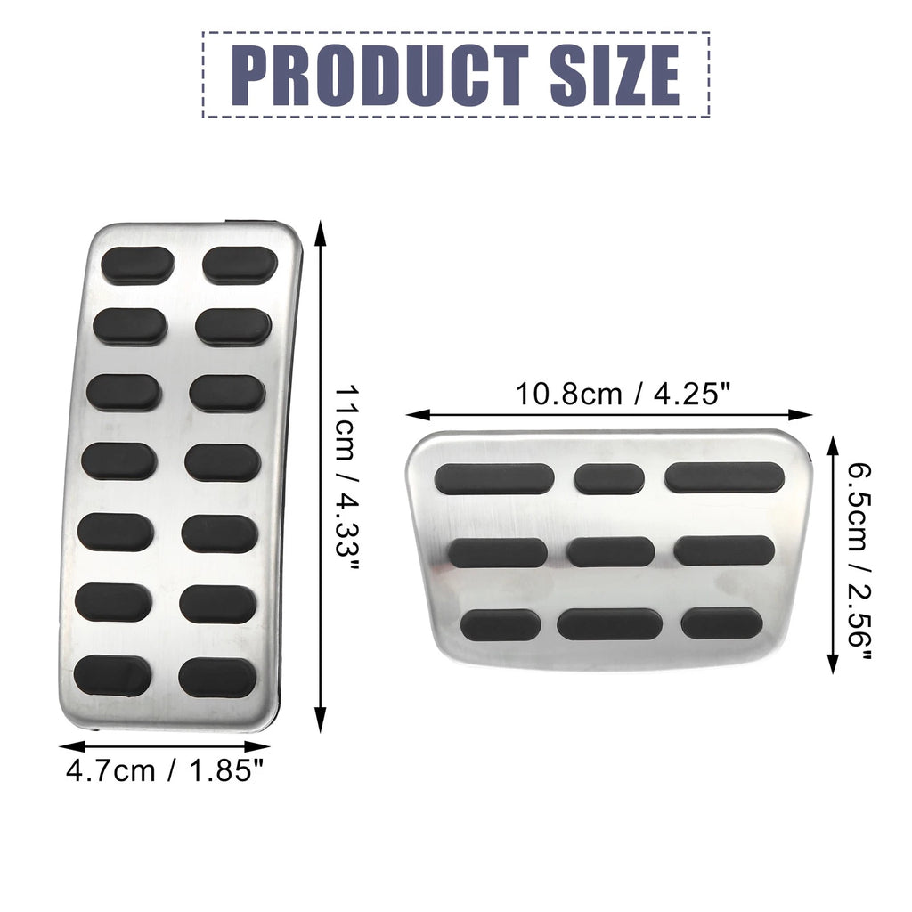 2X Accelerator Pedal & Brake Pedal Cover Set for Hyundai 