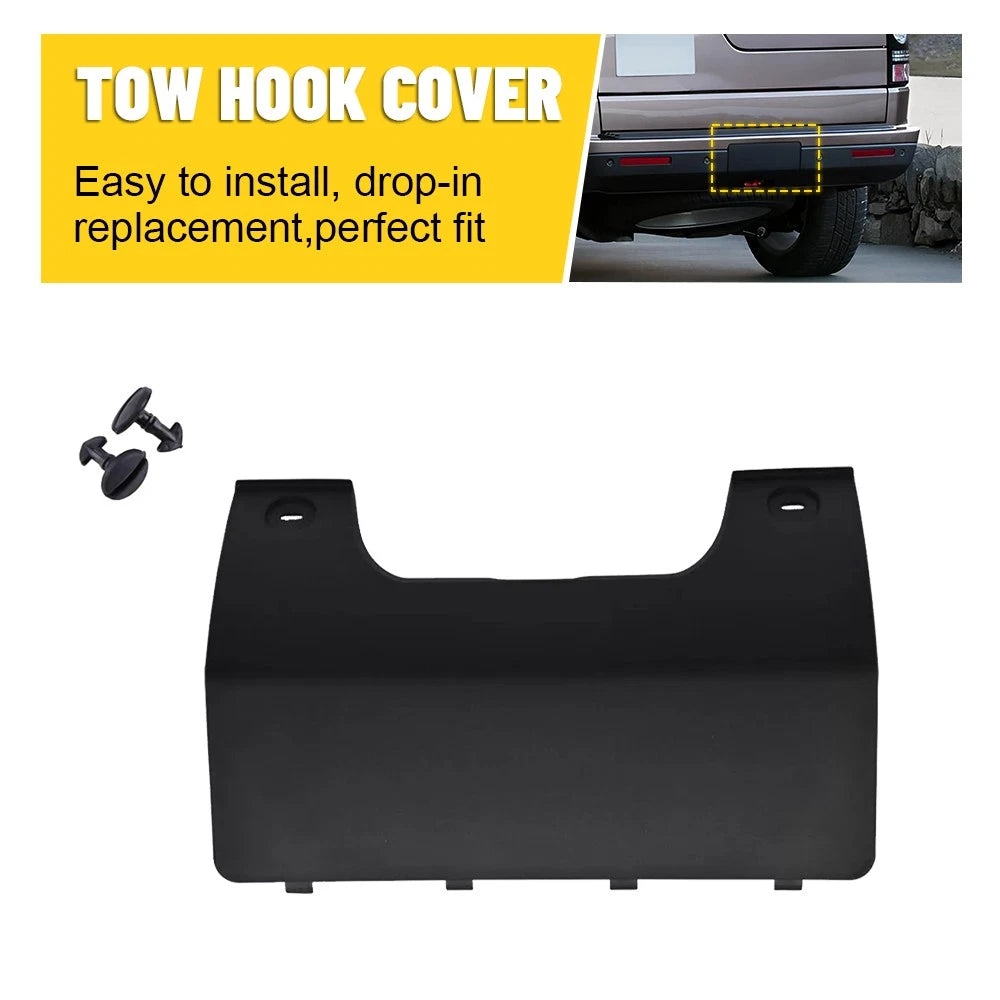 Rear Bumper Towing Cover Hook Trim Cap for Land Rover LR4 LR3 (2005–2016) DPO500011PCL