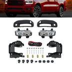 Clear LED Fog Lights for Dodge RAM 1500 (2019–2022) - Bumper Lamps, Switch, Wiring