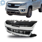 Front Upper Grille with Chrome Trim for Chevrolet Colorado (2015–2020)
