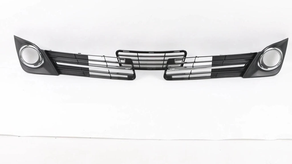 Set of 2 Black Fog Light Covers for Toyota Camry SE (2012–2014)