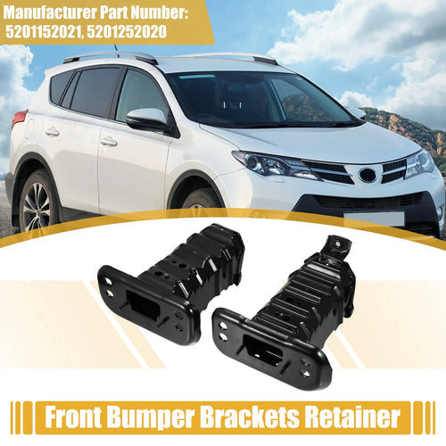 1 Pair Bumper Bracket for Toyota Yaris (2007–2012)