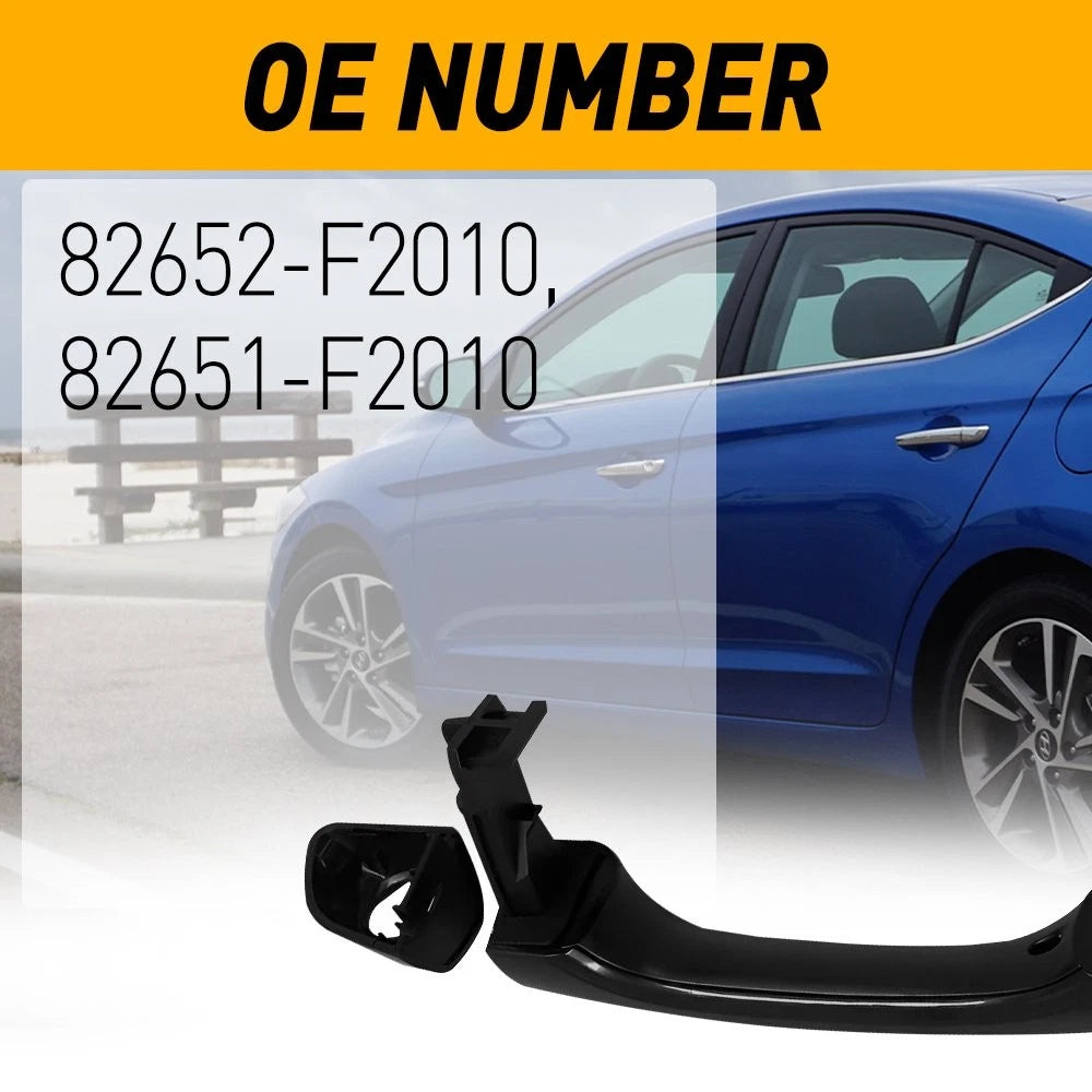 Exterior Front Left Driver Door Handle for Hyundai Elantra (2017–2020)