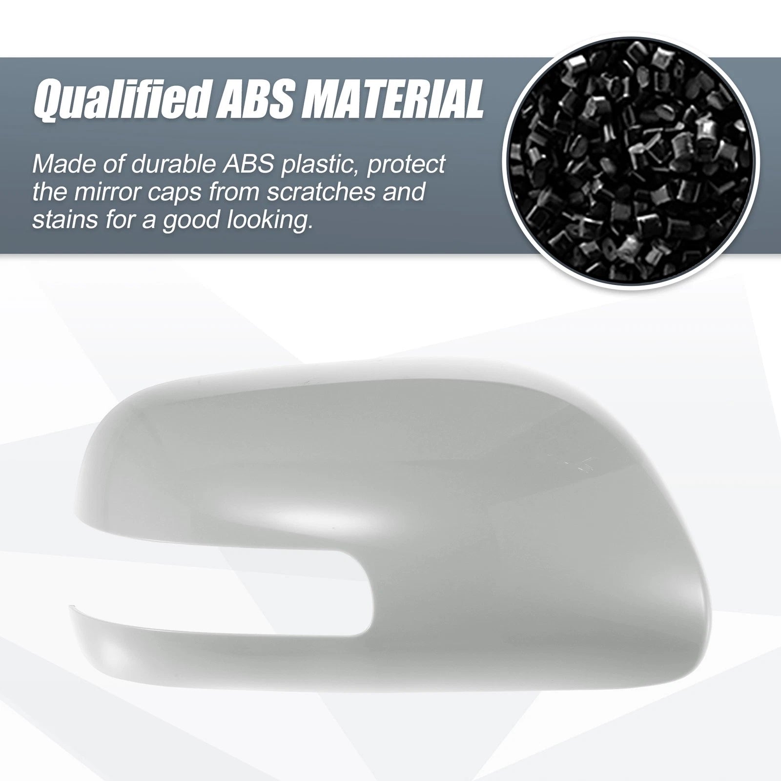 Right Side Mirror Cover Cap for Toyota Camry (2006–2011) Gray