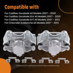 Rear Disc Brake Calipers for Cadillac Escalade ESV (2007–2020)