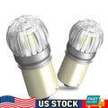 2X 1156 BA15S LED Tail Brake Stop Backup Reverse Lights for