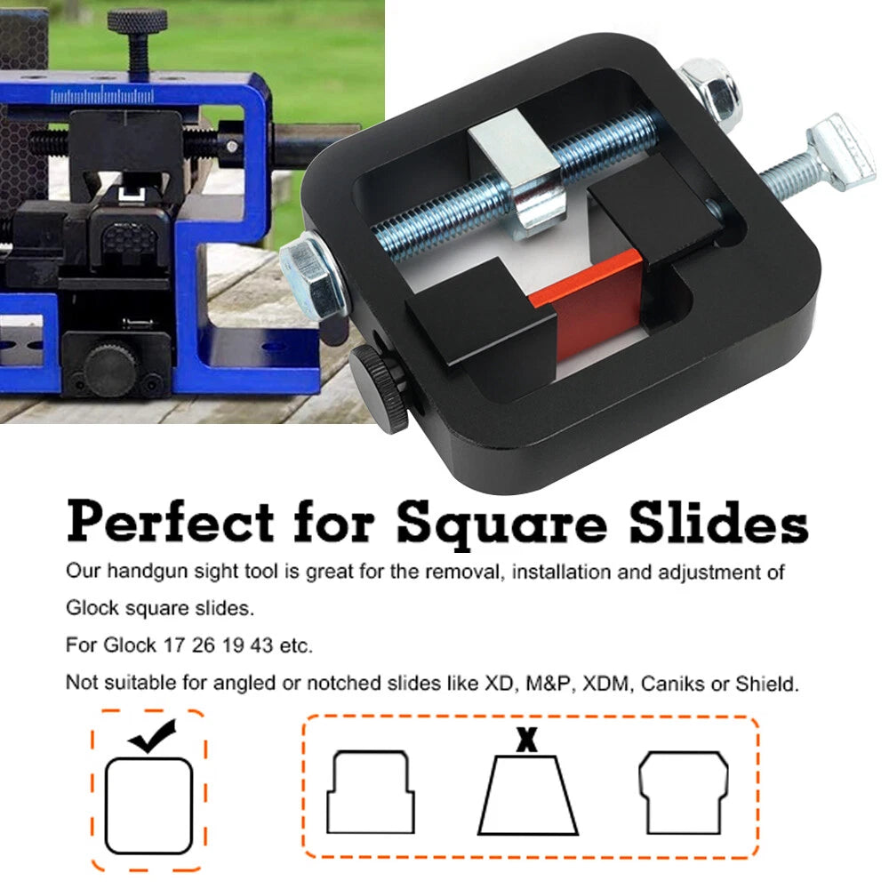 Rear Sight Pusher Tool for Vertical Adjustment