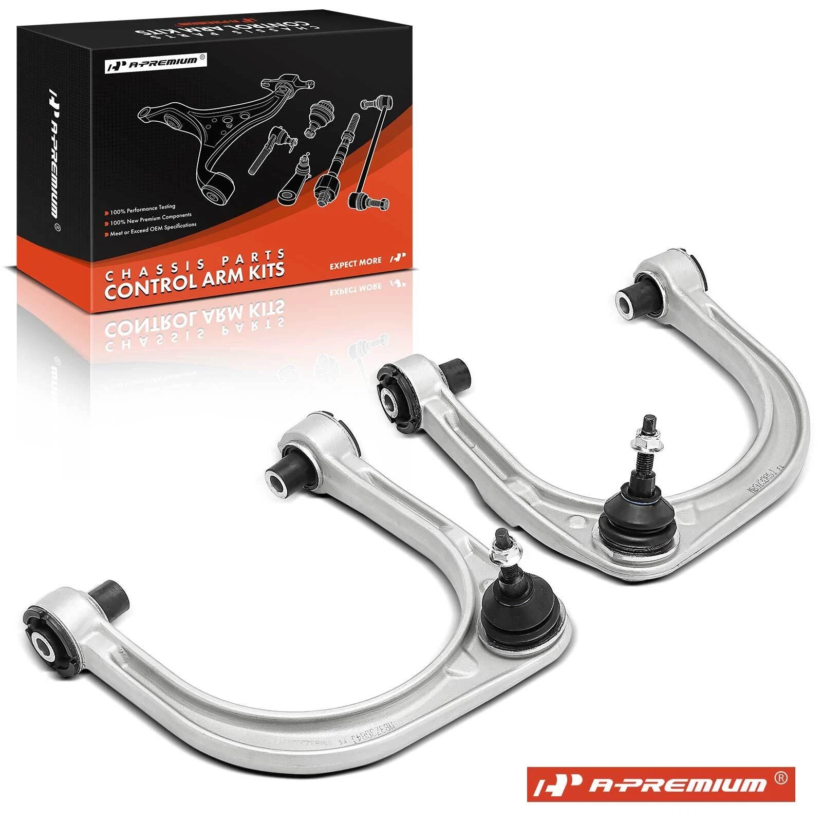 2X Front Upper Control Arm with Ball Joint for Ford Bronco (2021–2023)