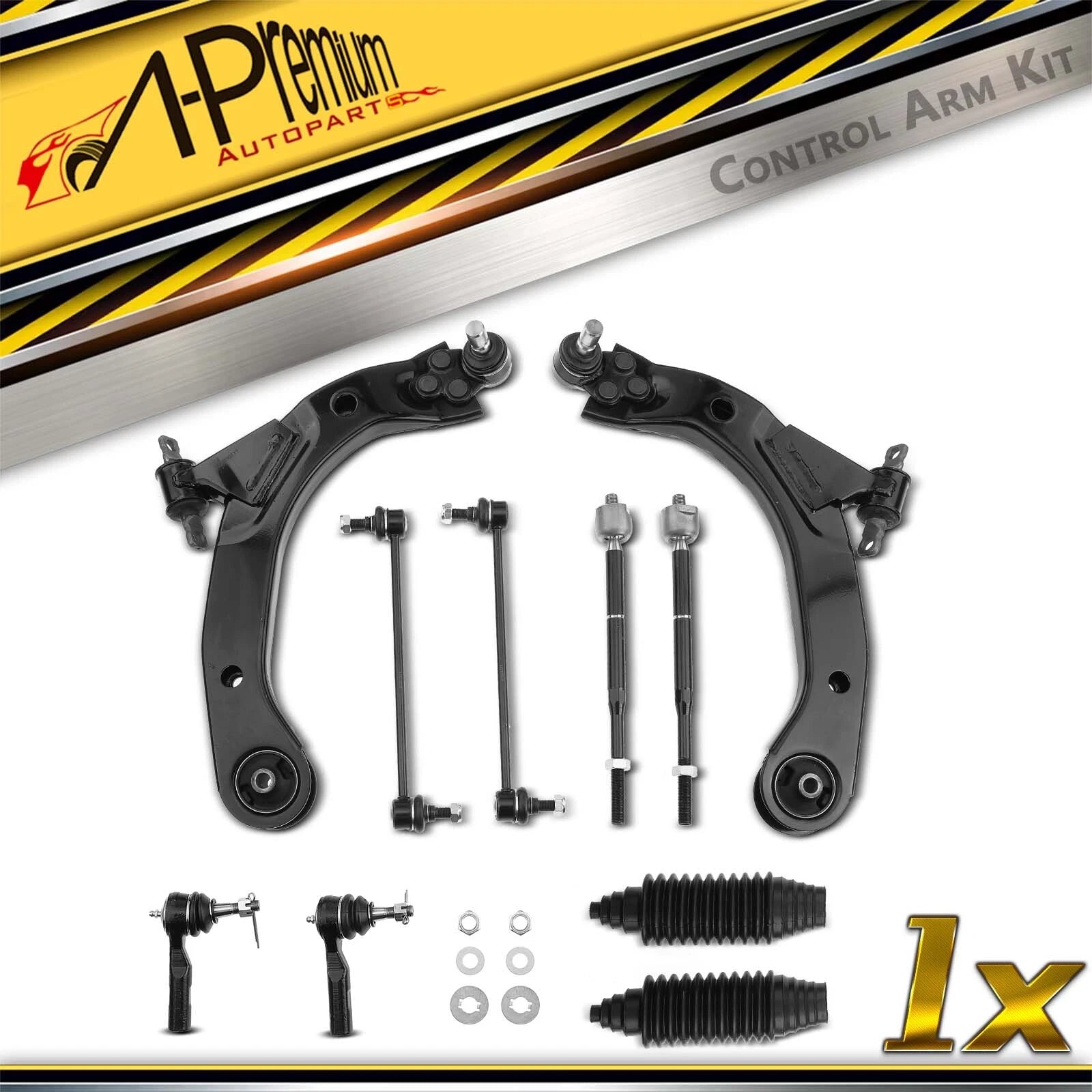 10x Front Control Arm with Ball Joint for Chevy HHR Pontiac (2006–2011)