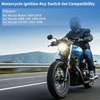 Ignition Key Switch Lock Set for Honda Rebel (1985–2015)