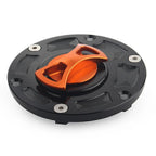 CNC Aluminum Fuel Gas Tank Cap Cover for Kawasaki Ninja 250R EX250 EX300 (2013-2014)