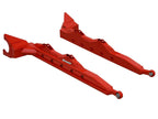 SuperATV Rear Trailing Arms for Polaris RZR RS1 (2018–2021) - Red