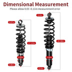 Front Rear Shocks Absorbers for Polaris Sportsman 550 XP 850 (2009–2014)