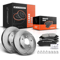 Front Disc Brake Rotors & Ceramic Pads for Buick Rendezvous (2002–2007)