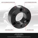Set of 2 Strut Top Mount Leveling Lift Spacers for Nissan Titan Armada (2004–2024)