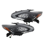Headlight Assembly Set of 2 for Nissan Altima (2016–2018) Halogen