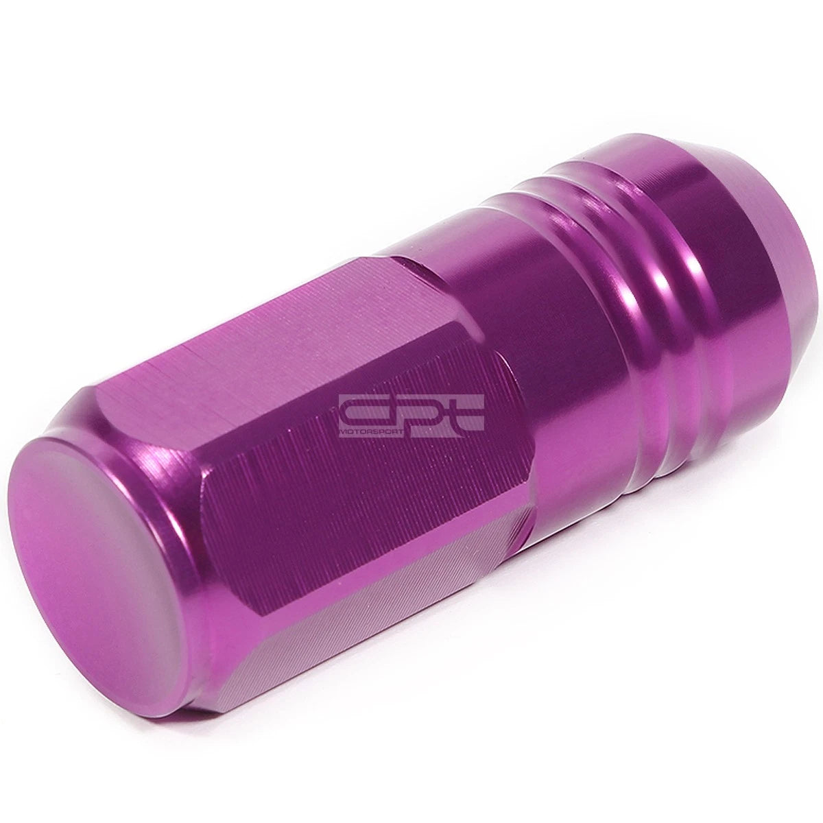 20 PCS Close End M12x1.5 50mm Tall Purple Aluminum Lug Nuts for JDM Vehicles