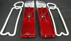 Tail Light and Reverse Light Lenses with Gaskets for 1967–1972 Chevy GMC