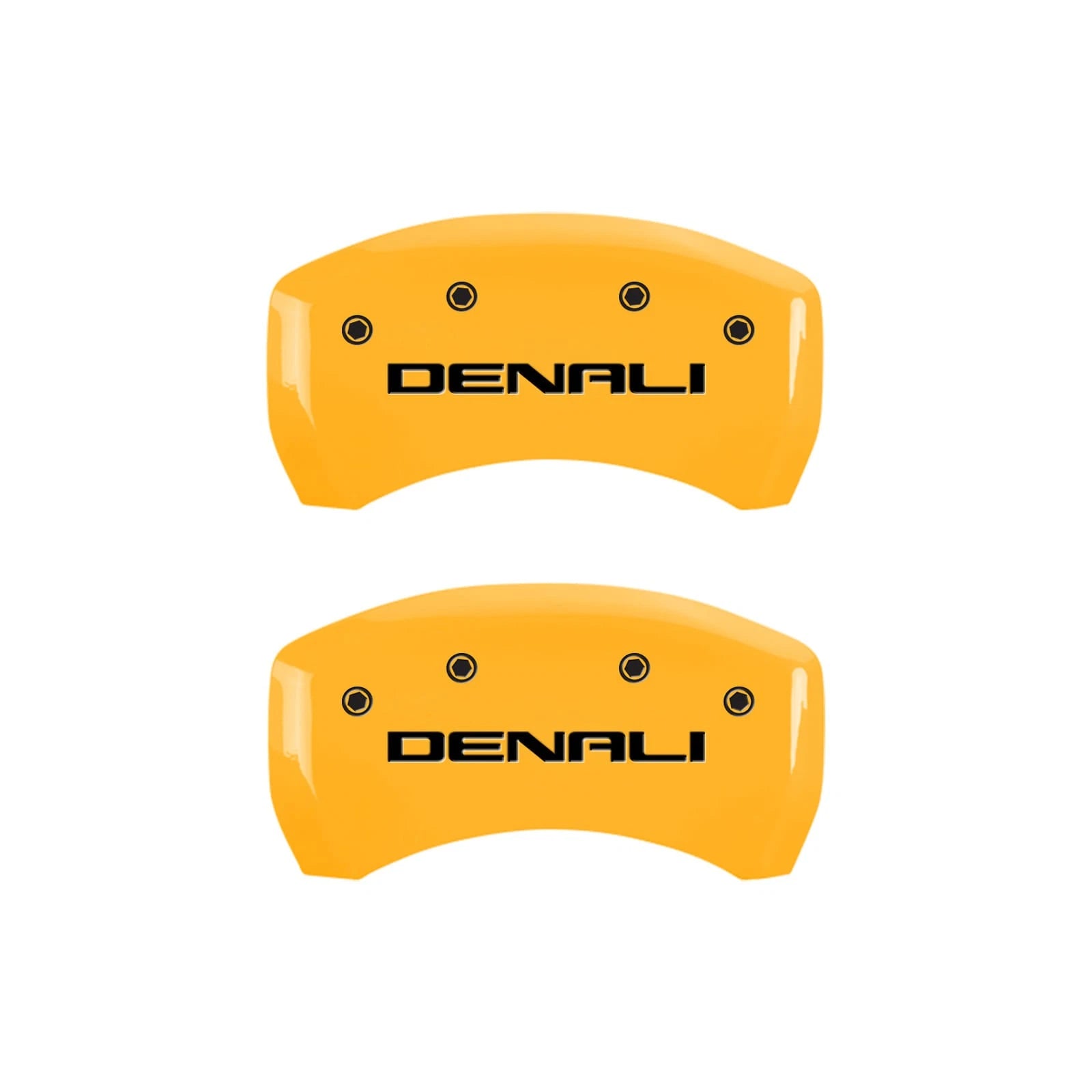 Set of 4 Caliper Covers Yellow OEM for 2017–2020 GMC Acadia by MGP