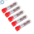 Set of 5 Carbide End Mills for Aluminum (1/2", 3 Flute, ZRN Coated)
