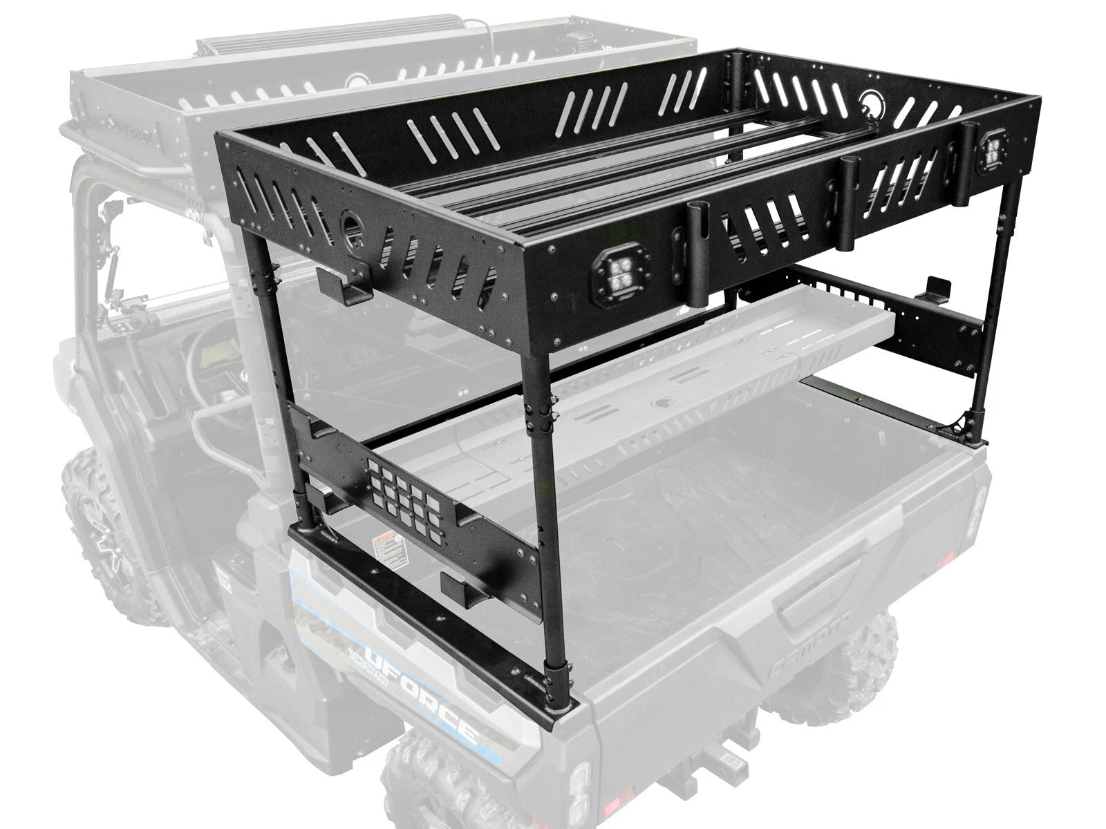 Bed Rack for CFMoto UForce 1000 (2019–2023) - 1 Shelf