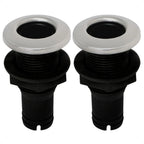 2X Straight Thru-Hull Connection for Hose 3/4 inches FO2995-M2
