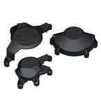 Black Motorcycle Engine Cover Protector Set for Honda CBR600RR (07-24)