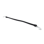 Set of 4 21" Rubber Tarp Straps Tie Down Bungee Cords with Hooks